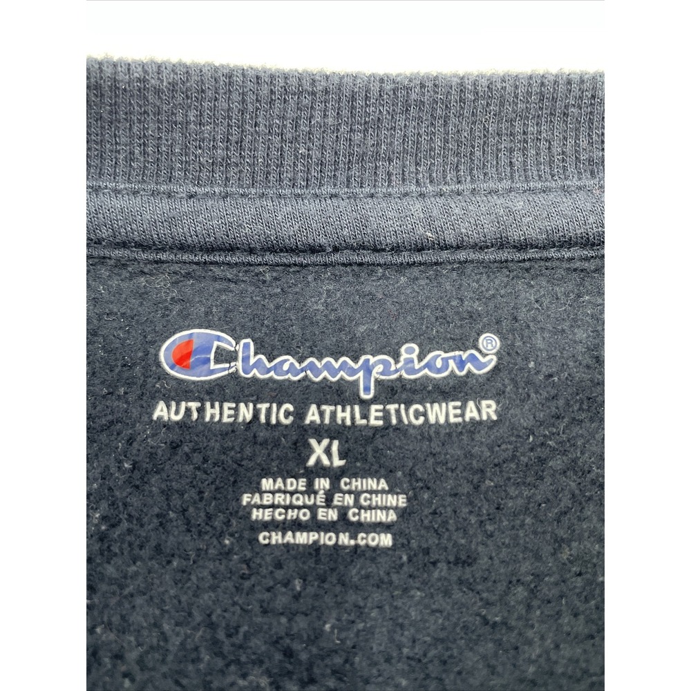 Vintage Champion Reverse Weave Logo Sweatshirt All Over Print Size XL #C232 - Picture 2 of 5